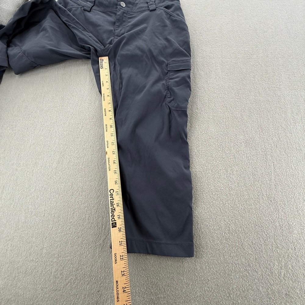 Duluth Trading Co Dry on the Fly Cargo Capri Hiking Stretch Pants Women Size 12 - Picture 4 of 9